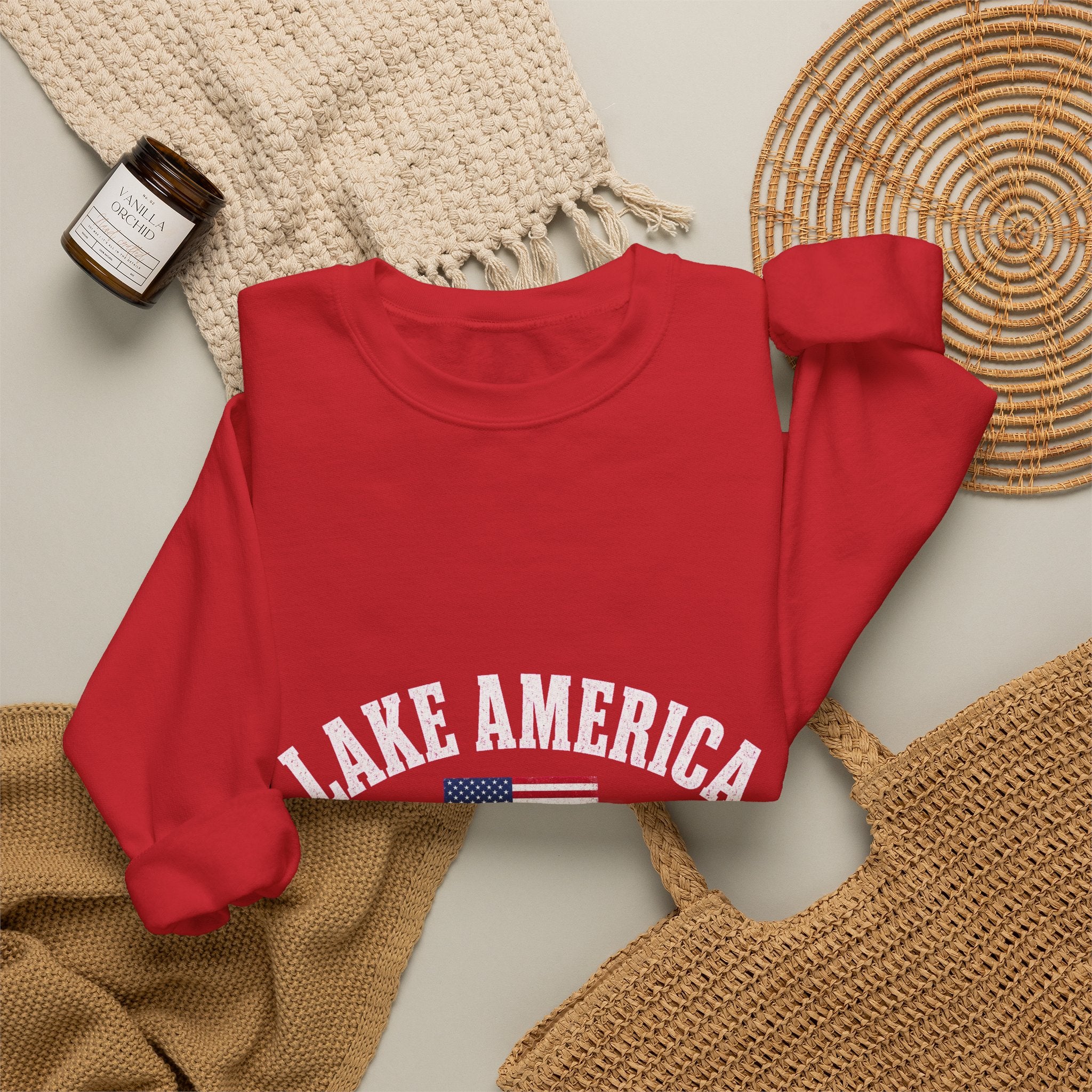 Lake America/Gulf America Crewneck Sweatshirt