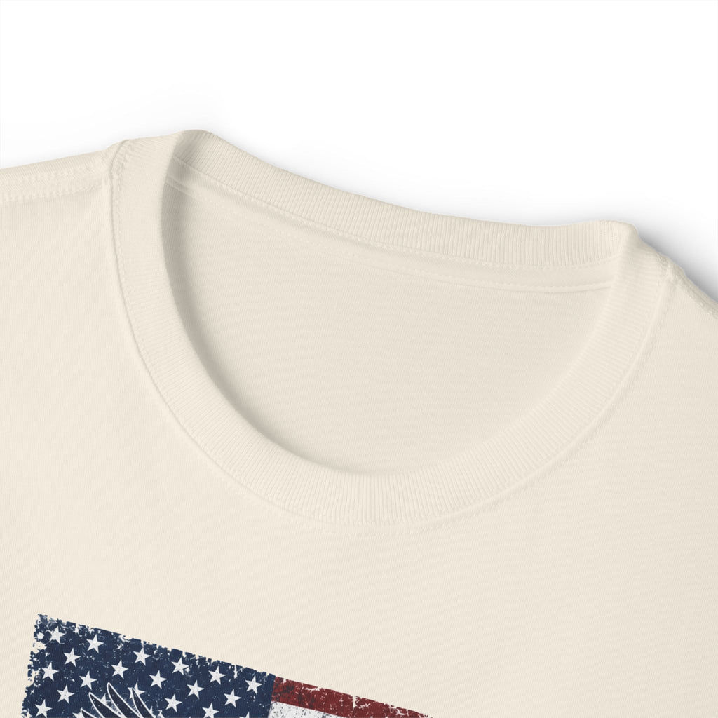 Lake America Tee — Patriotic Eagle Flag Graphic T-Shirt
