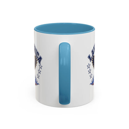Lake America Eagle Coffee Mug – Patriotic 11/15oz Accent Mug