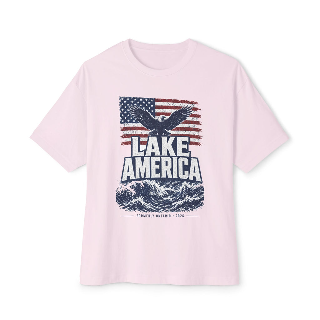 Lake America Tee — Patriotic Eagle Flag Graphic T-Shirt