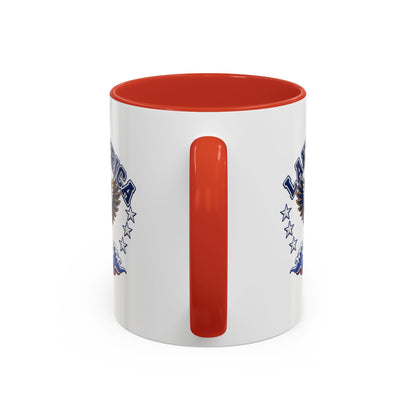 Lake America Eagle Coffee Mug – Patriotic 11/15oz Accent Mug