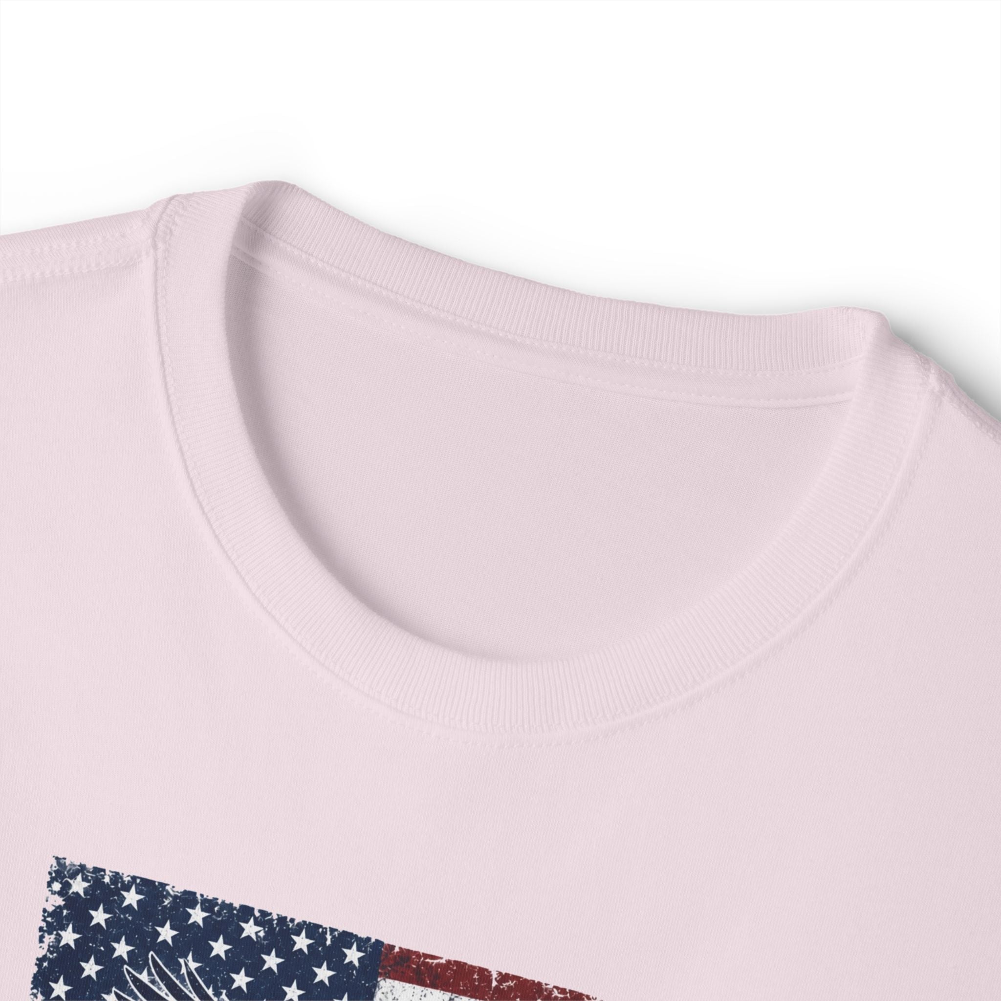 Lake America Tee — Patriotic Eagle Flag Graphic T-Shirt