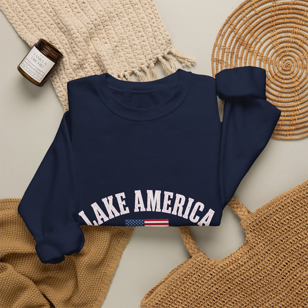 Lake America/Gulf America Crewneck Sweatshirt