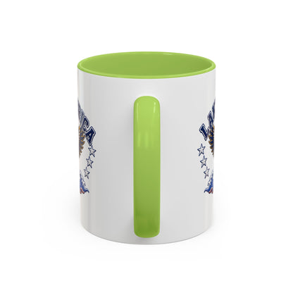 Lake America Eagle Coffee Mug – Patriotic 11/15oz Accent Mug