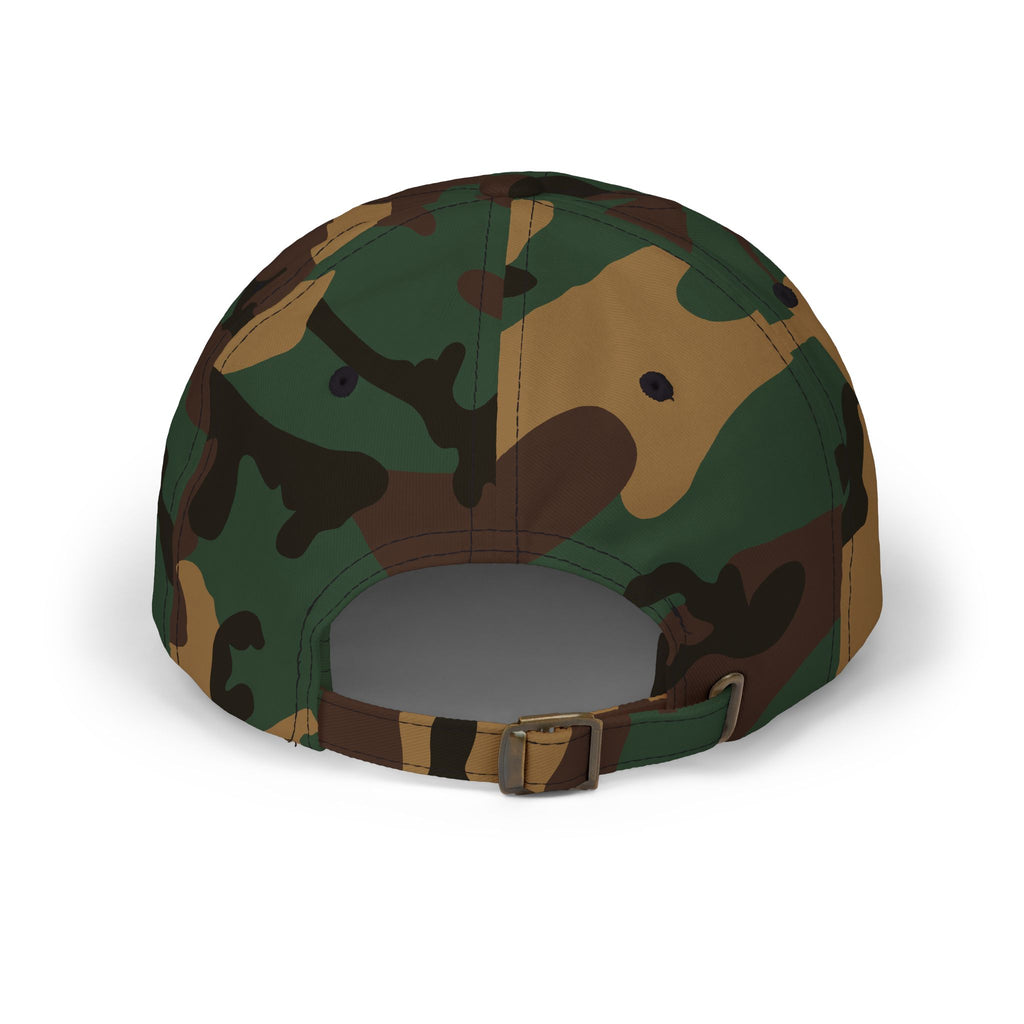 Lake America Dad Cap — Embroidered Sunset & Waves Baseball Hat