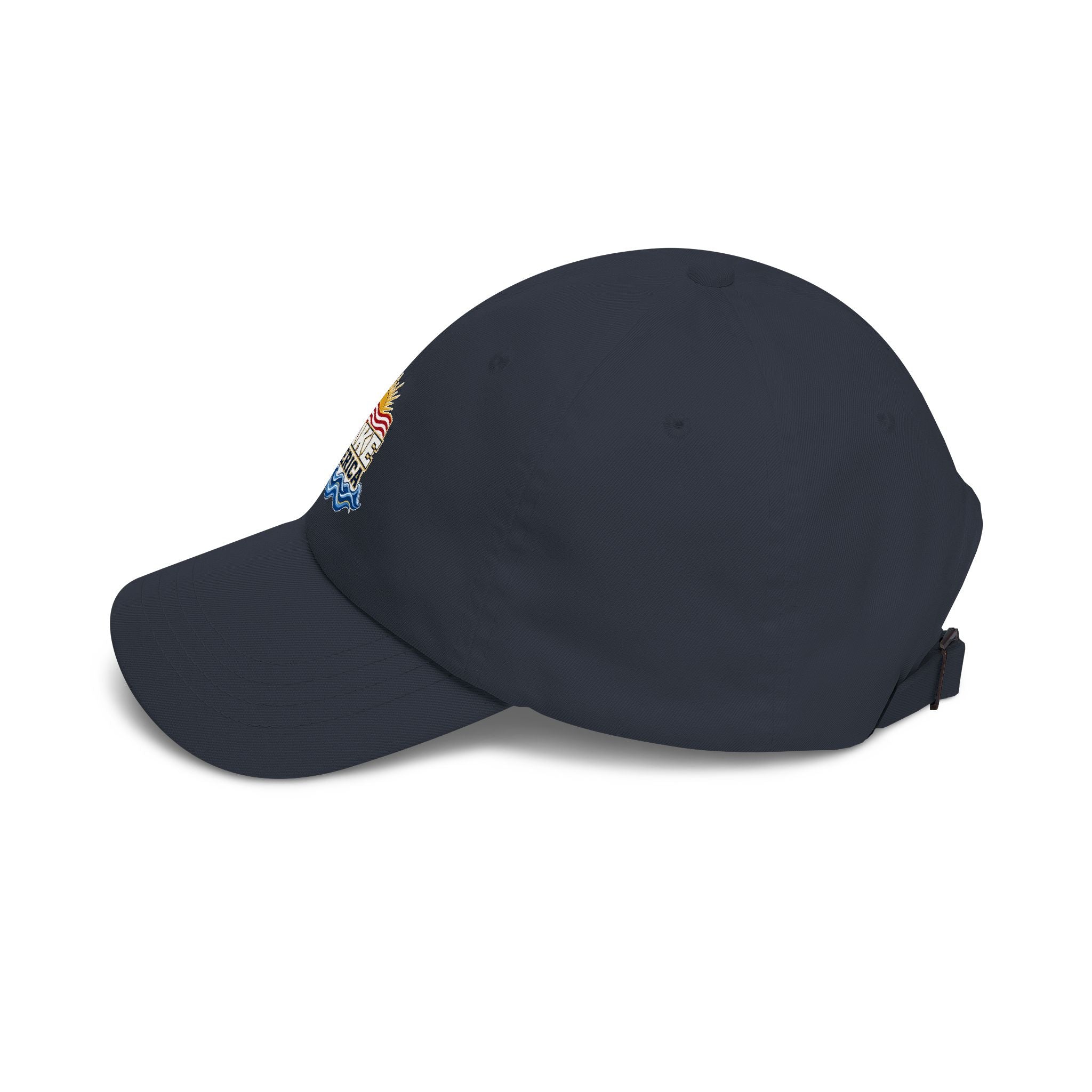 Lake America Dad Cap — Embroidered Sunset & Waves Baseball Hat